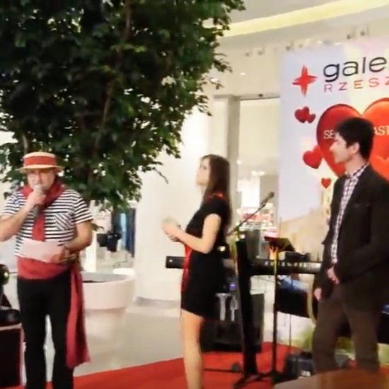 14 luty 2013 Walentynki w Galerii Rzeszów – Serce Miasta