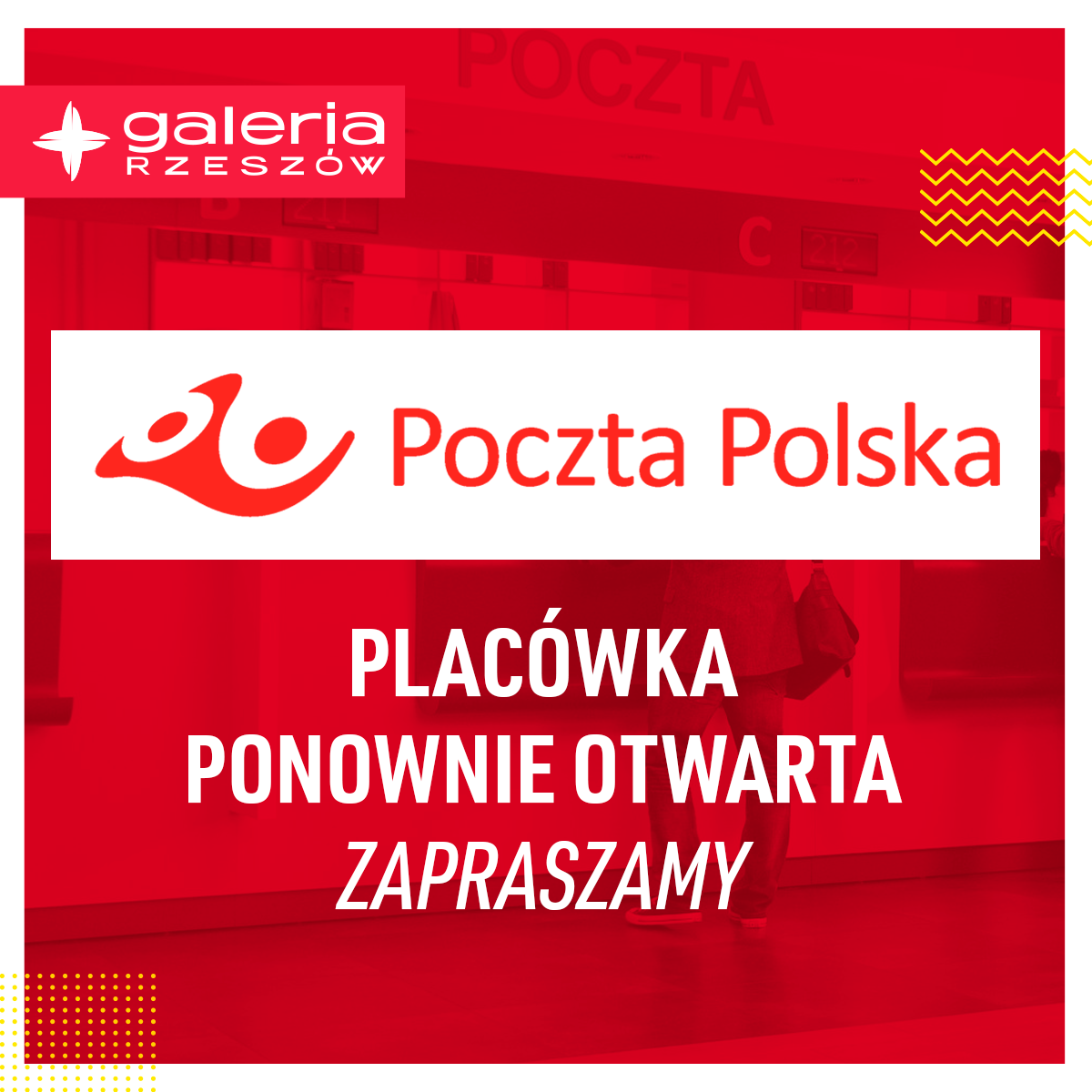 Poczta Polska ponownie czynna