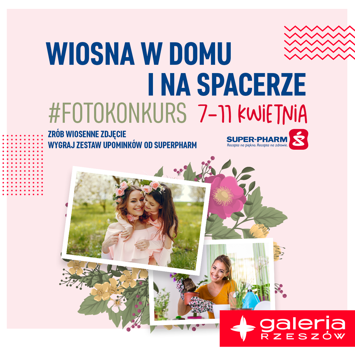 WIOSNA W DOMU I NA SPACERZE