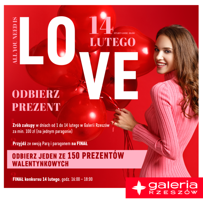 Walentynkowe LOVE w Galerii Rzeszów <3