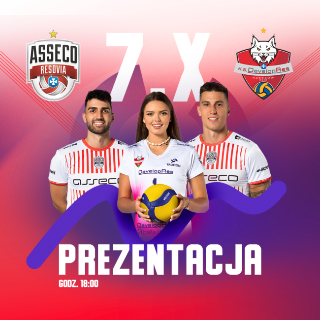 Prezentacja Asseco Resovia x DevelopRes Rzeszów