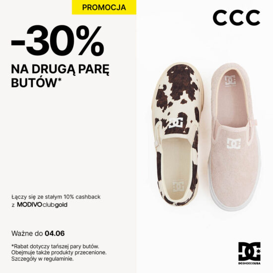 _1080 x 1080PL_PR_CCC_SS26_PROMO_-30%NA DRUGA PARE BUTOW
